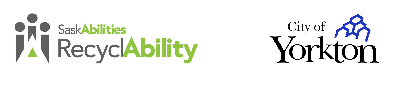 RecyclAbility & City of Yorkton Logos